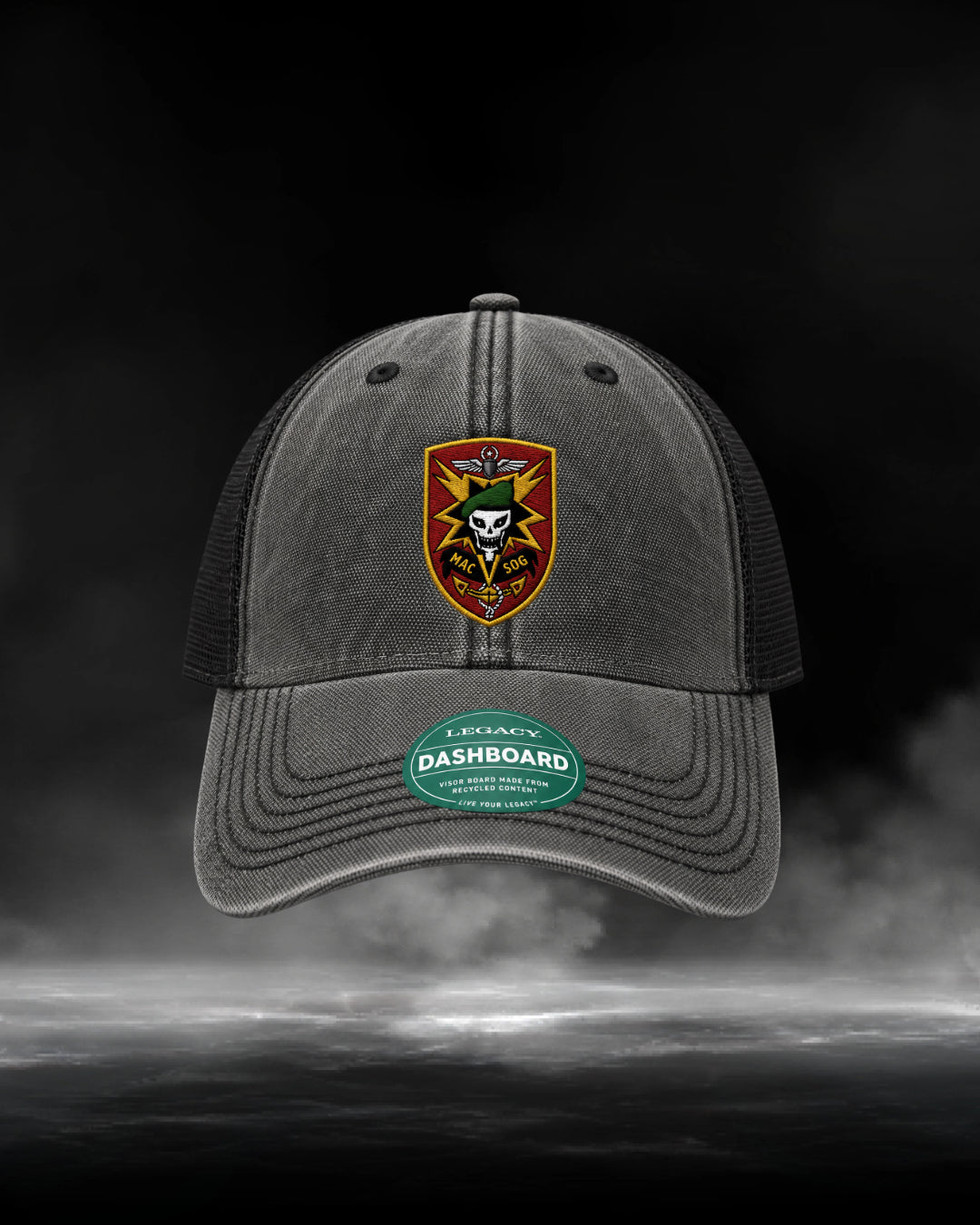 MACV-SOG Range Hat Black/Black
